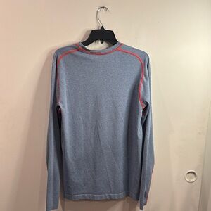 Men's Blue Long Sleeve Shirt